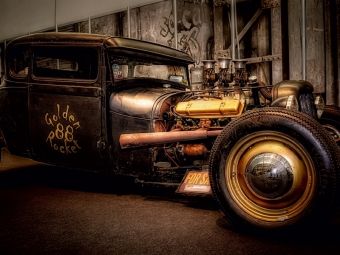 Produktbild: CALVENDO Puzzle Ein Motiv aus dem Kalender Au&szlig;ergew&ouml;hnliche Autos - Hot Rods | 1000 Teile Lege-Gr&ouml;&szlig;e 64x48cm Foto-Puzzle f&uuml;r gl&uuml;ckliche Stunden