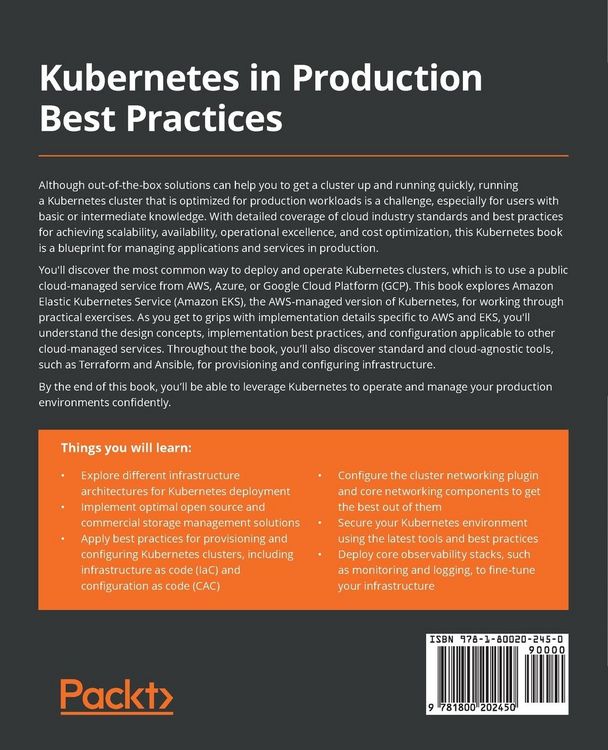 Produktbild: Kubernetes in Production Best Practices