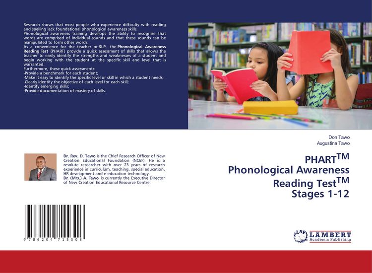 Produktbild: PHARTTM Phonological Awareness Reading TestTM Stages 1-12