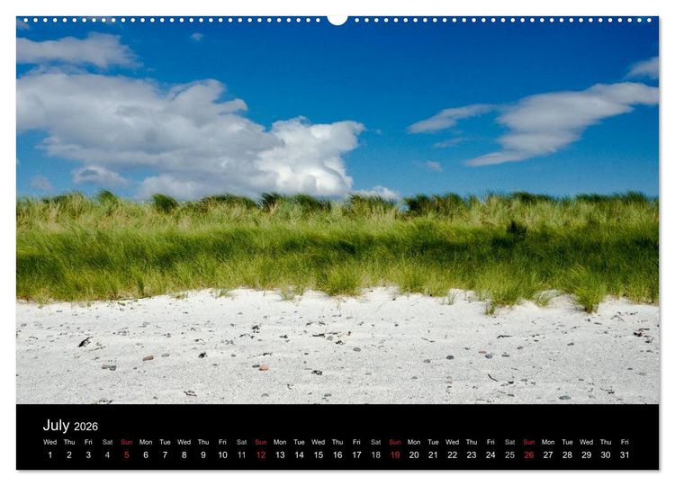 Produktbild: Iona - A Visual Pilgrimage (High Quality Premium Wall Calendar 2026 DIN A2 landscape),CALVENDO 12 Month Wall Calendar