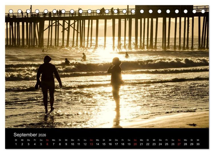 Produktbild: Meer und K&uuml;ste (Tischkalender 2026 DIN A5 quer), CALVENDO Monatskalender
