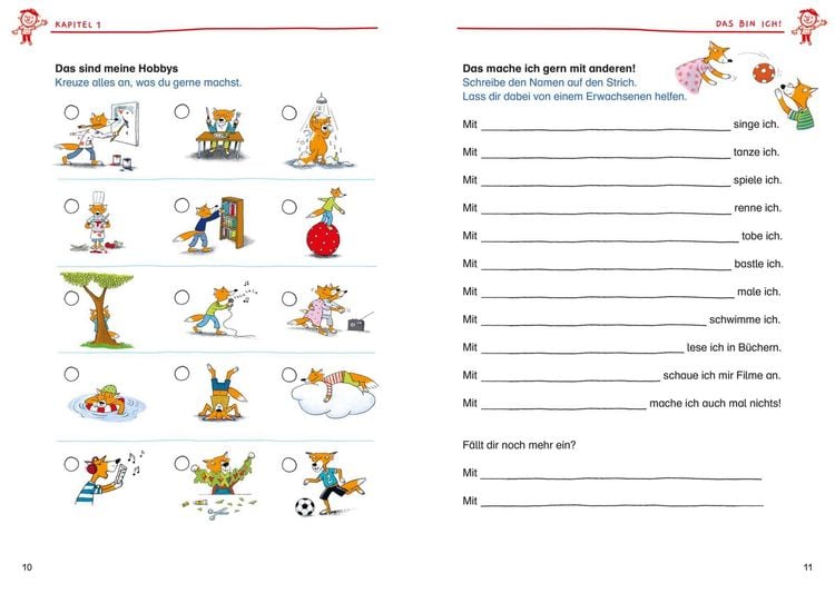 Produktbild: Schlau für die Schule: Mein dickes buntes Übungsbuch für den Schulstart