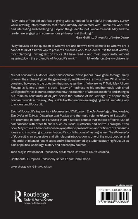 Produktbild: The Philosophy of Foucault