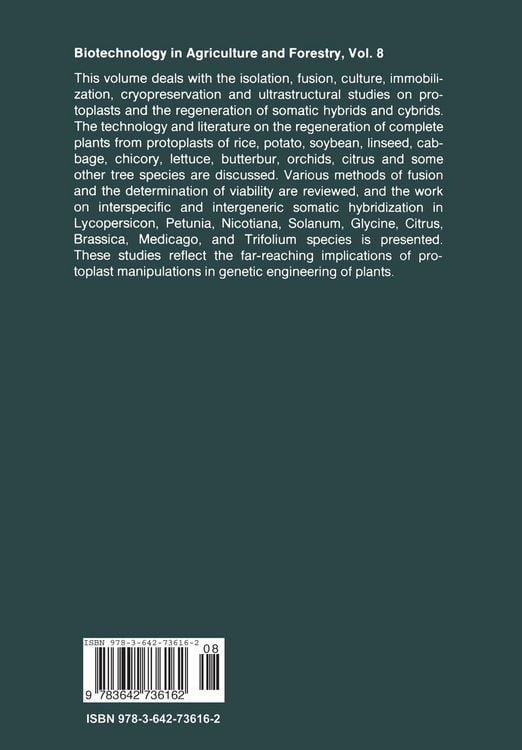 Produktbild: Plant Protoplasts and Genetic Engineering I