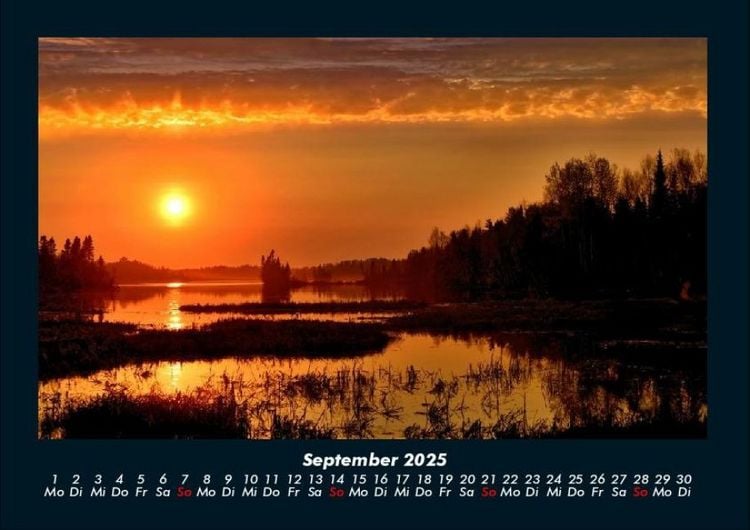 Produktbild: Sonnenunterg&auml;nge 2025 Fotokalender DIN A4