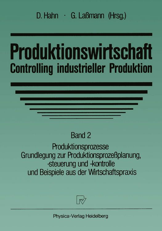 Produktbild: Produktionswirtschaft &mdash; Controlling industrieller Produktion