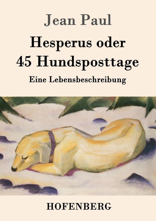 Produktbild: Hesperus oder 45 Hundsposttage