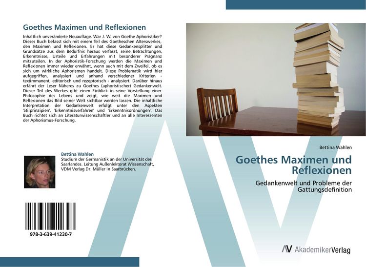 Produktbild: Goethes Maximen und Reflexionen