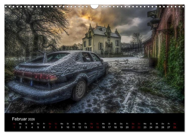 Produktbild: Auch von au&szlig;en haben Lost Places ihren Charme (Wandkalender 2026 DIN A3 quer), CALVENDO Monatskalender