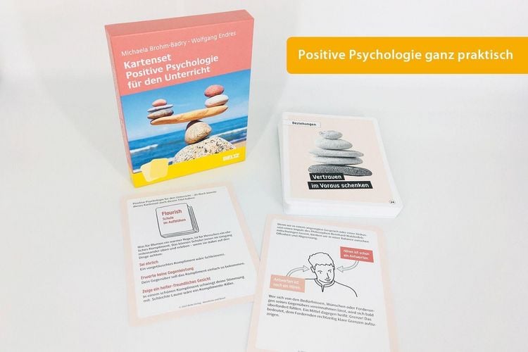 Produktbild: Kartenset Positive Psychologie f&uuml;r den Unterricht