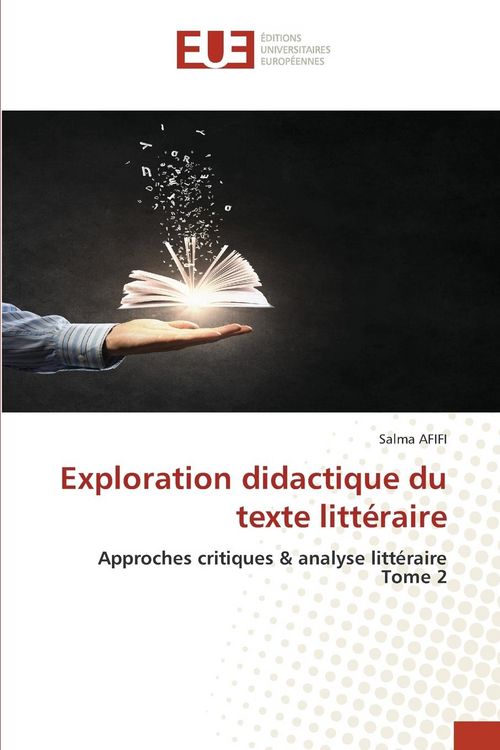 Produktbild: Exploration didactique du texte litt&eacute;raire