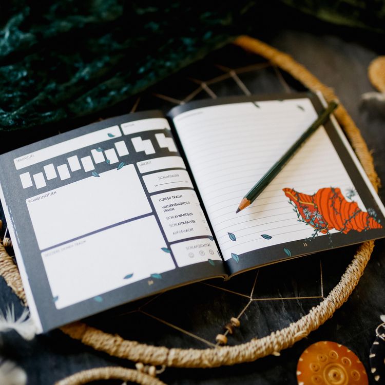 Produktbild: RE:DREAM: Verstehe deine Tr&auml;ume - 65 Traumdeutungskarten mit Guidebook & Dream Diary