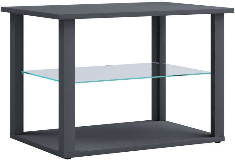 Produktbild: Holz Sofatisch Couchtisch Glas Tisch Wanilo M