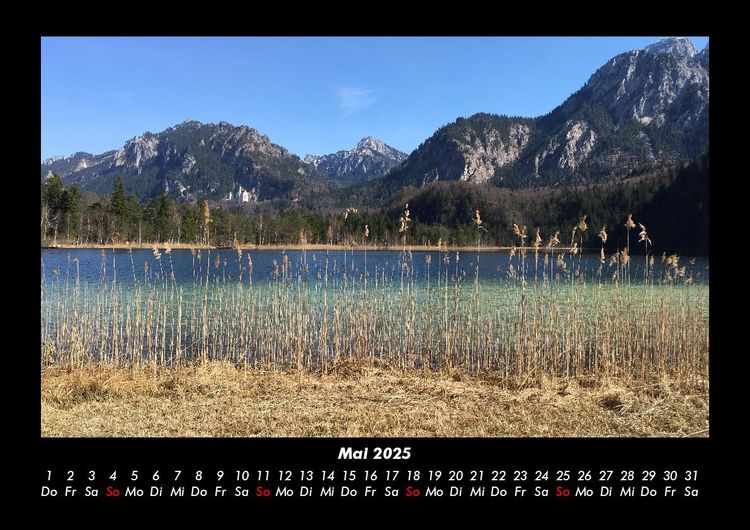 Produktbild: Naturlandschaften 2025 Fotokalender DIN A3