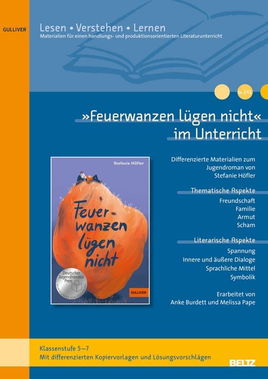 Produktbild: &raquo;Feuerwanzen l&uuml;gen nicht&laquo; im Unterricht