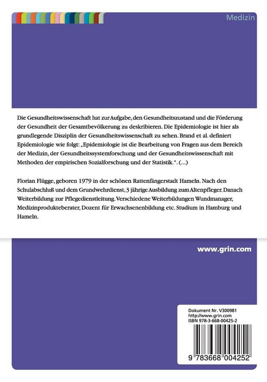 Produktbild: Die Gesundheitssituation &auml;lterer Menschen. Epidemiologie und Gesundheitsberichterstattung
