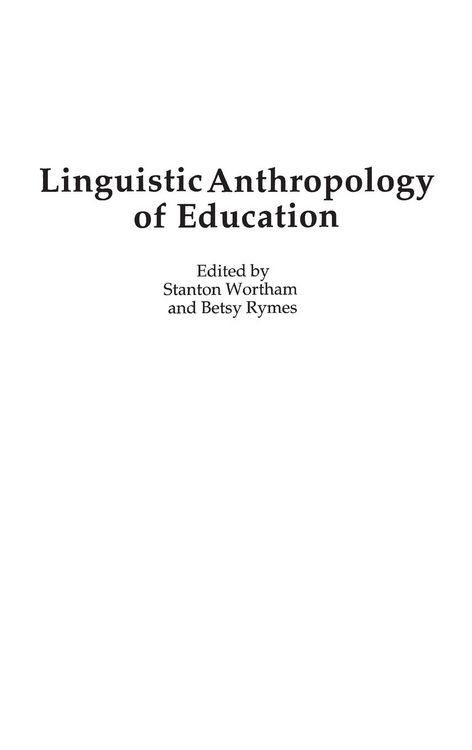 Produktbild: Linguistic Anthropology of Education