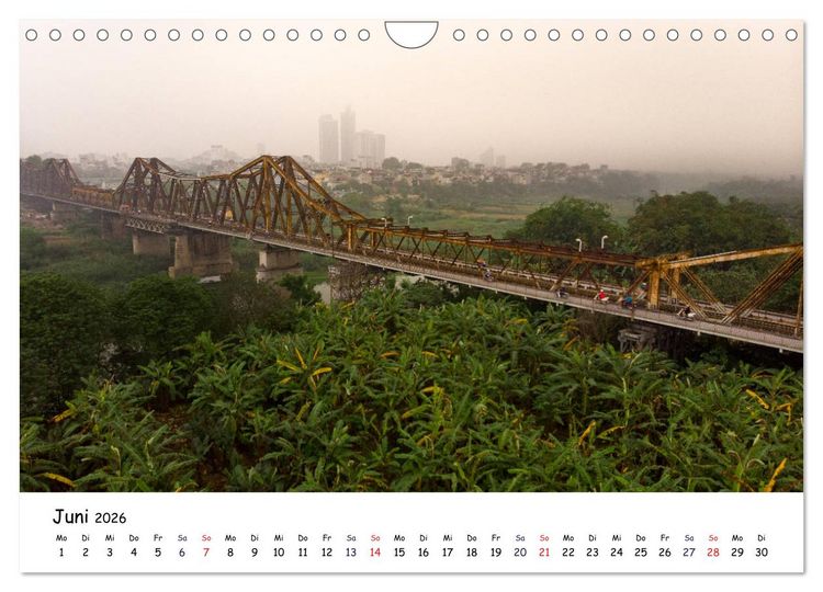 Produktbild: Vietnam aus der Luft (Wandkalender 2026 DIN A4 quer), CALVENDO Monatskalender