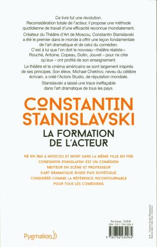 Produktbild: La formation de l'acteur