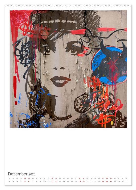 Produktbild: POP UP GIRLS Art Portr&auml;ts by Ulrike Langen (hochwertiger Premium Wandkalender 2026 DIN A2 hoch), Kunstdruck in Hochglanz