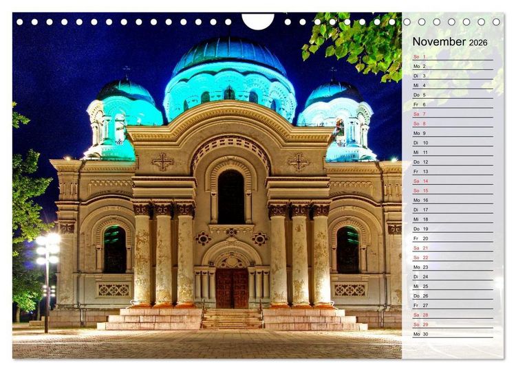 Produktbild: Litauen - Streifz&uuml;ge durch die junge Ostseerepublik (Wandkalender 2026 DIN A4 quer), CALVENDO Monatskalender