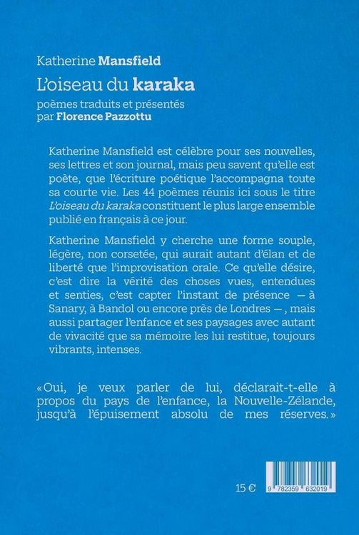 Produktbild: L'oiseau du Karaka