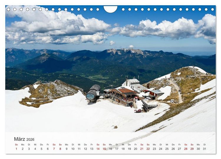 Produktbild: Alpenwelten-Zwischen Wetterstein und Karwendel (Wandkalender 2026 DIN A4 quer), CALVENDO Monatskalender