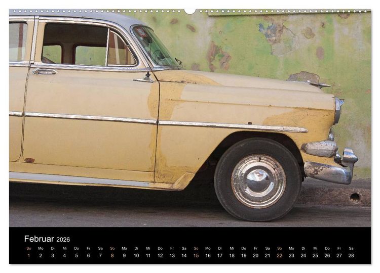 Produktbild: On the road in Cuba (hochwertiger Premium Wandkalender 2026 DIN A2 quer), Kunstdruck in Hochglanz