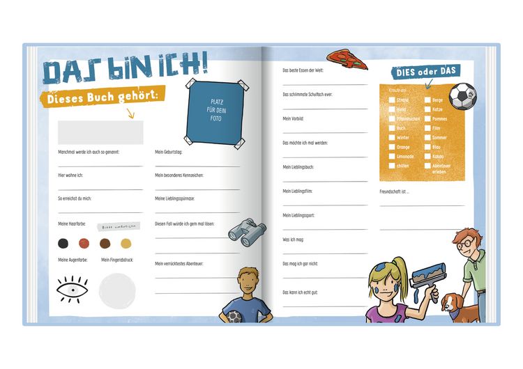 Produktbild: Die Strandsp&uuml;rnasen - Mein Freundschaftsbuch