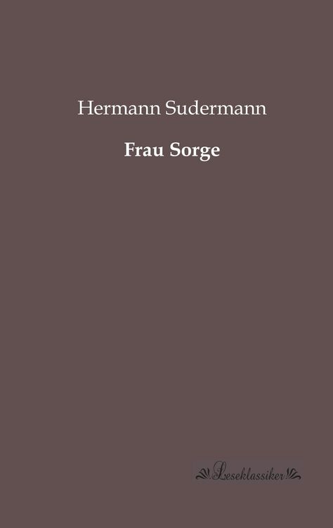 Produktbild: Frau Sorge