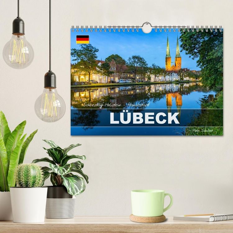 Produktbild: Schleswig-Holstein - Hansestadt L&uuml;beck (Wandkalender 2027 DIN A4 quer), CALVENDO Monatskalender