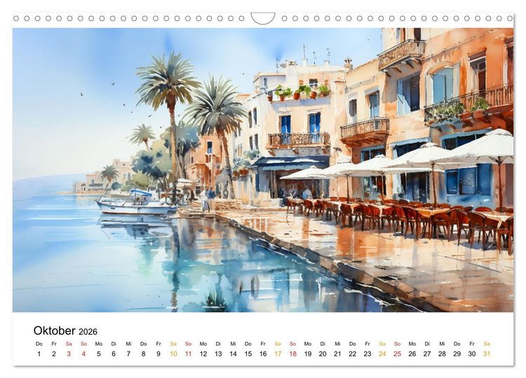 Produktbild: Mallorca mein Traum (Wandkalender 2026 DIN A3 quer), CALVENDO Monatskalender