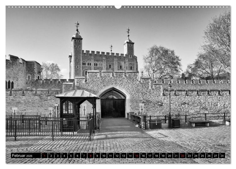 Produktbild: LONDON Stadtansichten (Wandkalender 2026 DIN A2 quer), CALVENDO Monatskalender