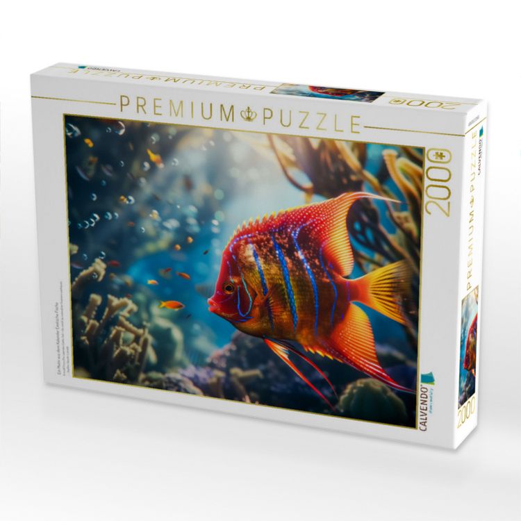 Produktbild: CALVENDO Puzzle Ein Motiv aus dem Kalender Exotische Fische | 2000 Teile Lege-Gr&ouml;&szlig;e 90x67cm Foto-Puzzle f&uuml;r gl&uuml;ckliche Stunden