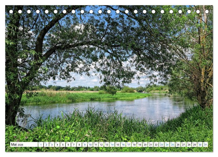 Produktbild: Land Brandenburg - Natur und Erholung im m&auml;rkischen Land (Tischkalender 2026 DIN A5 quer), CALVENDO Monatskalender
