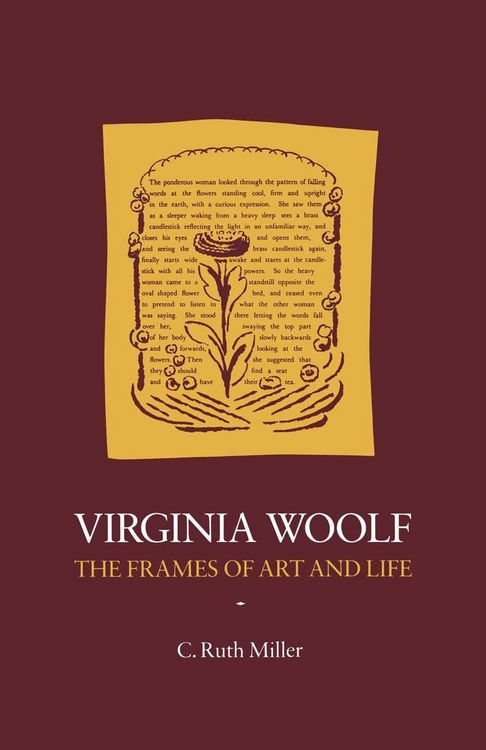 Produktbild: Virginia Woolf: The Frames of Art and Life