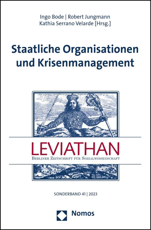 Produktbild: Staatliche Organisationen und Krisenmanagement