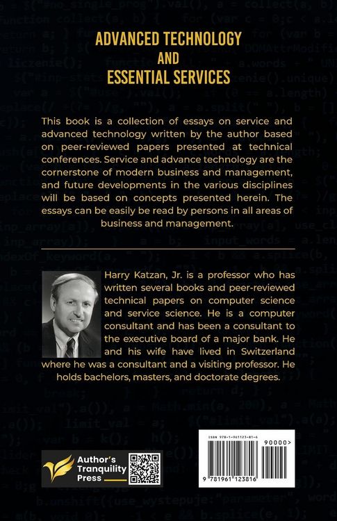 Produktbild: Advanced Technology and Essential Services