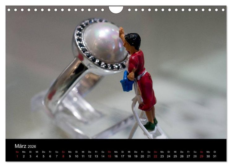 Produktbild: UHR Menschen (Wandkalender 2026 DIN A4 quer), CALVENDO Monatskalender