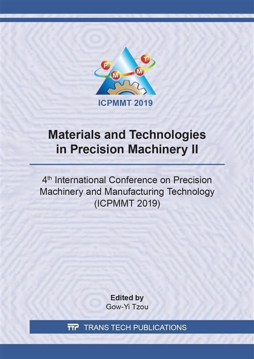 Produktbild: Materials and Technologies in Precision Machinery II