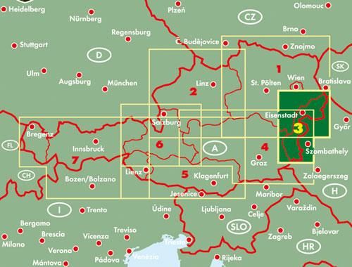 Produktbild: freytag & berndt Stra&szlig;enkarte Burgenland 1:200.000
