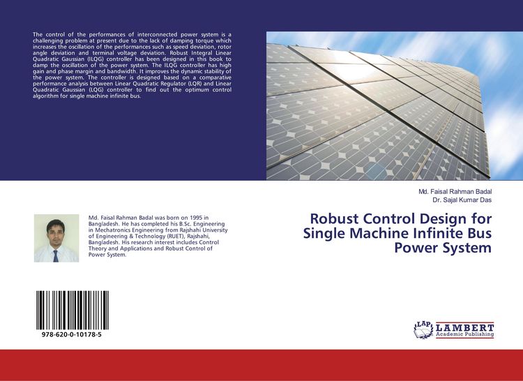 Produktbild: Robust Control Design for Single Machine Infinite Bus Power System