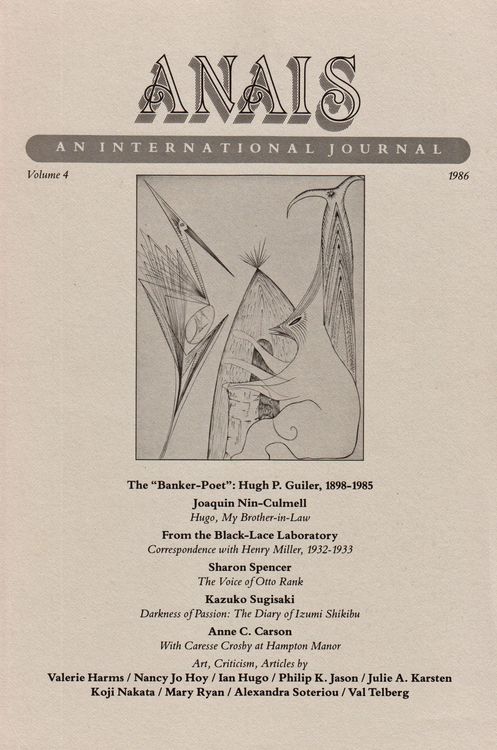 Produktbild: ANAIS: An International Journal, Vol. 4