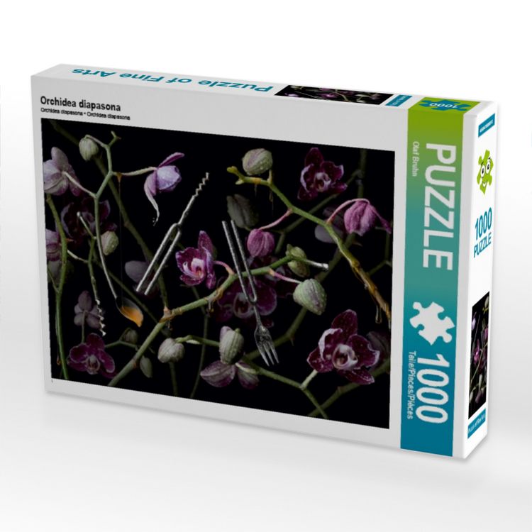 Produktbild: CALVENDO Puzzle Orchidea diapasona 1000 Teile Puzzle quer | 1000 Teile Lege-Gr&ouml;&szlig;e 64 &times; 48 cm Foto-Puzzle f&uuml;r gl&uuml;ckliche Stunden