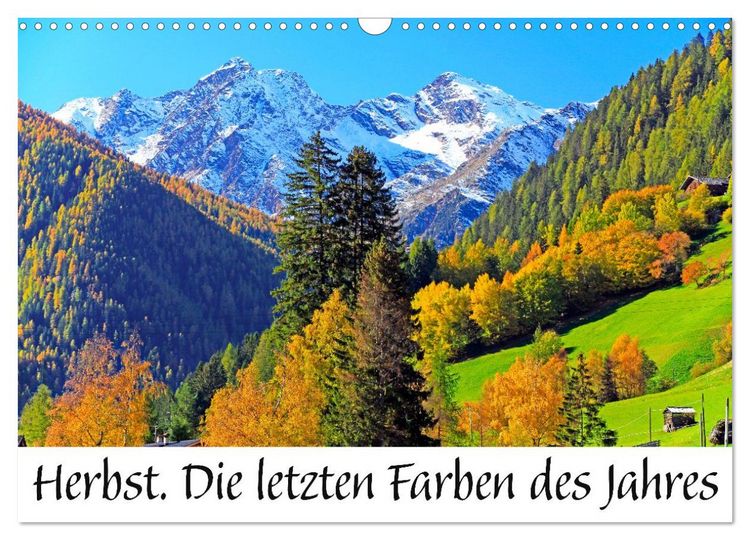 Produktbild: Herbst. Die letzten Farben des Jahres (Wandkalender 2027 DIN A3 quer), CALVENDO Monatskalender