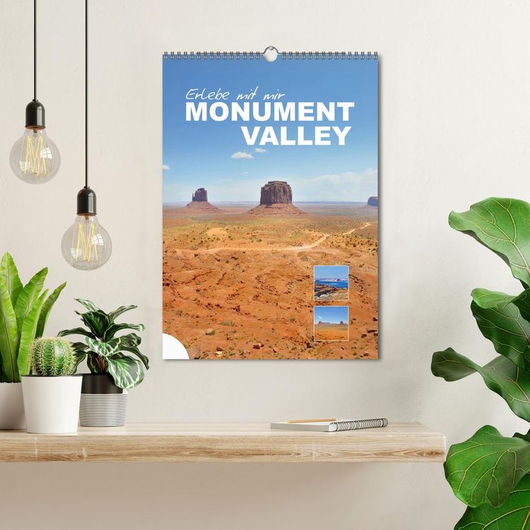 Produktbild: Erlebe mit mir das Monument Valley (Wandkalender 2026 DIN A3 hoch), CALVENDO Monatskalender