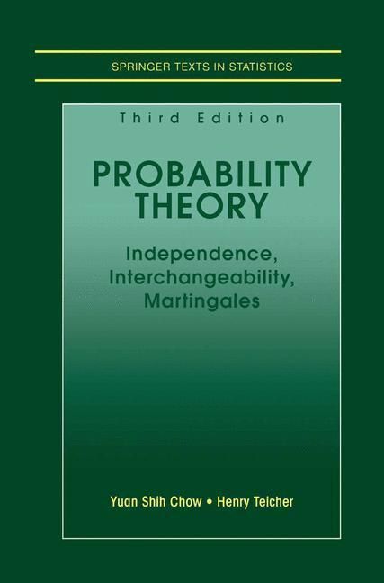 Produktbild: Probability Theory