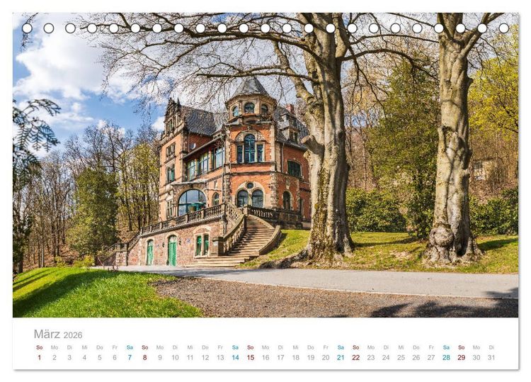 Produktbild: Sonneberg - Spielzeugstadt im Th&uuml;ringer Wald (Tischkalender 2026 DIN A5 quer), CALVENDO Monatskalender