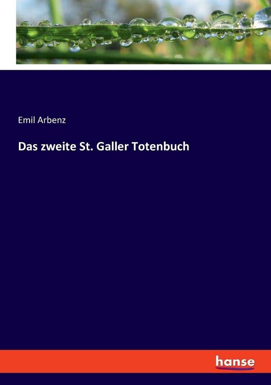 Produktbild: Das zweite St. Galler Totenbuch