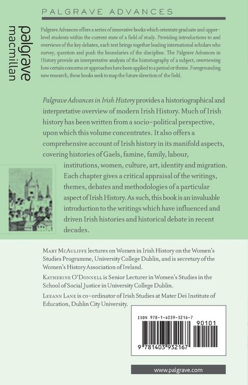 Produktbild: Palgrave Advances in Irish History